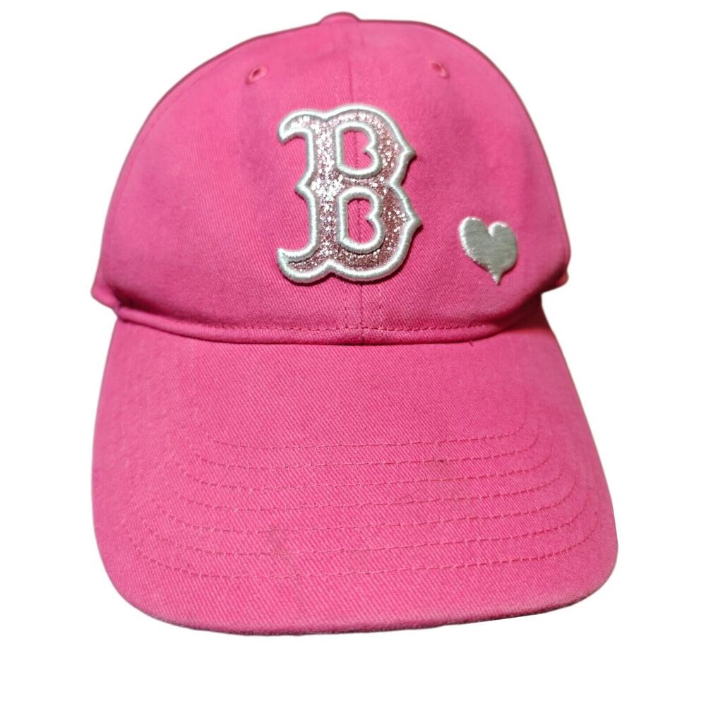 Boston Red Sox ('47 Brand) Adjustable Strap Rose Pink women's very cool